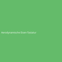 Aerodynamische Eisen-Tastatur