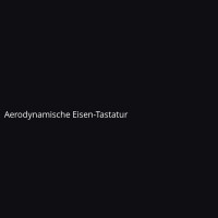 Aerodynamische Eisen-Tastatur