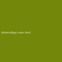 Mittelm&auml;&szlig;iger Leder-Stuhl
