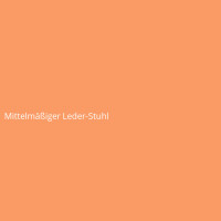 Mittelm&auml;&szlig;iger Leder-Stuhl