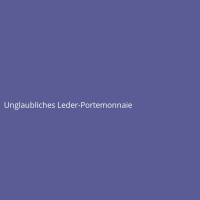 Unglaubliches Leder-Portemonnaie
