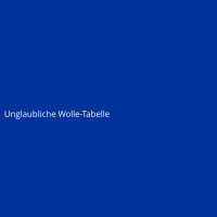 Unglaubliche Wolle-Tabelle
