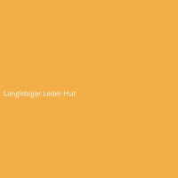 Langlebiger Leder-Hut