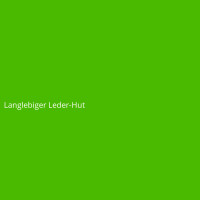 Langlebiger Leder-Hut