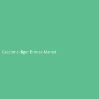 Geschmeidiger Bronze-Mantel