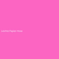 Leichte Papier-Hose
