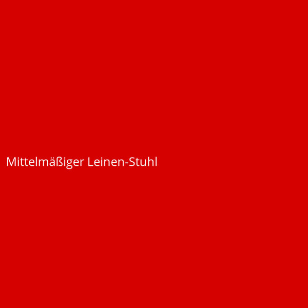 Mittelm&auml;&szlig;iger Leinen-Stuhl